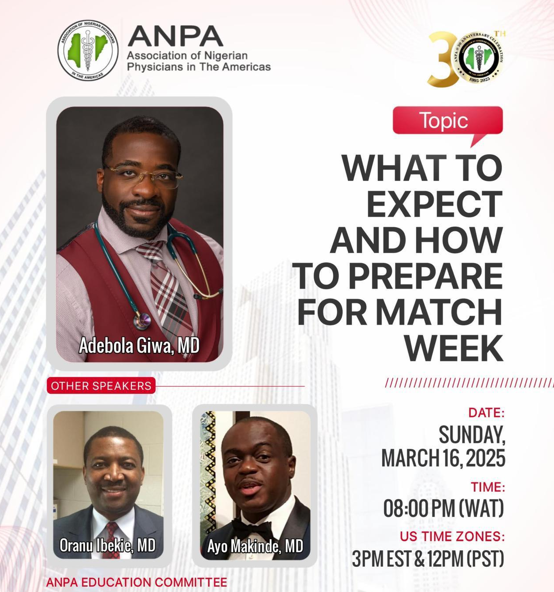 Match Week Preparation